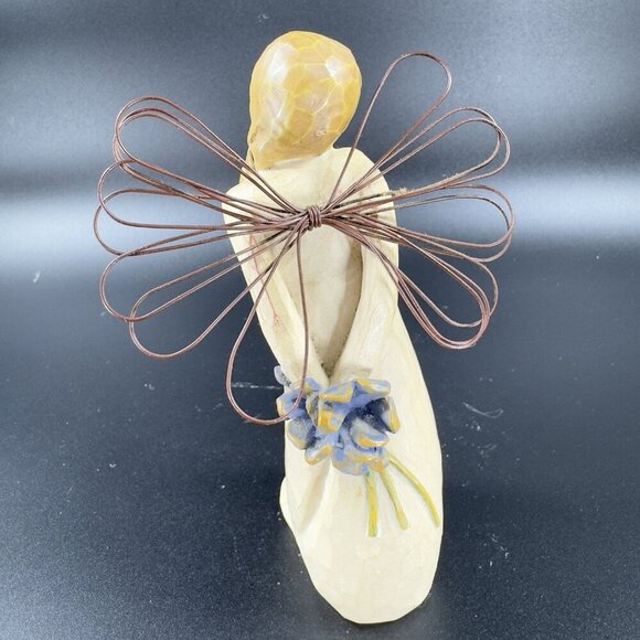 Vintage 2002 Willow Tree Resin Figurine Thank You Demdaco Susan Lordi Figure VTG - Picture 2 of 7